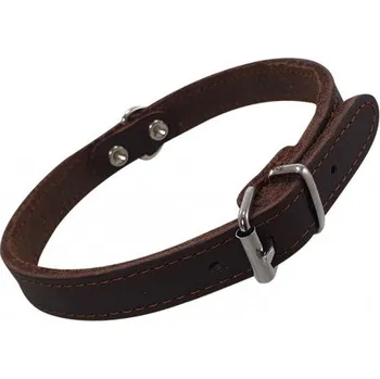 Obojek pro psa Nobby Nobby kožený obojek TABIL hnědá L
