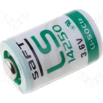 Článková baterie SAFT LS14250 (1/2AA) 3,6V/1200 mAh