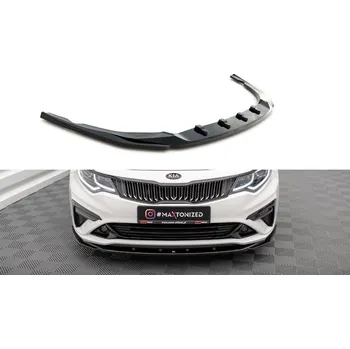 Nárazník Spojler pod nárazník lipa V.2 Kia Optima Mk4 Facelift černý lesklý plast