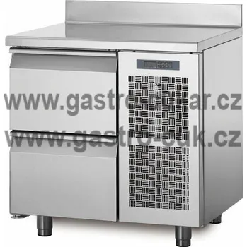 Coldline Chladící stůl TA09/2M s deskou a zadním lemem