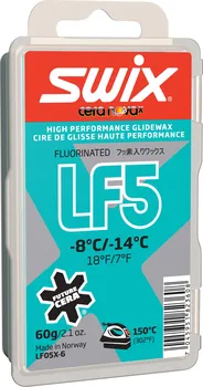 Lyžařský vosk SWIX LF5 -8 °C/-14 °C 60 g