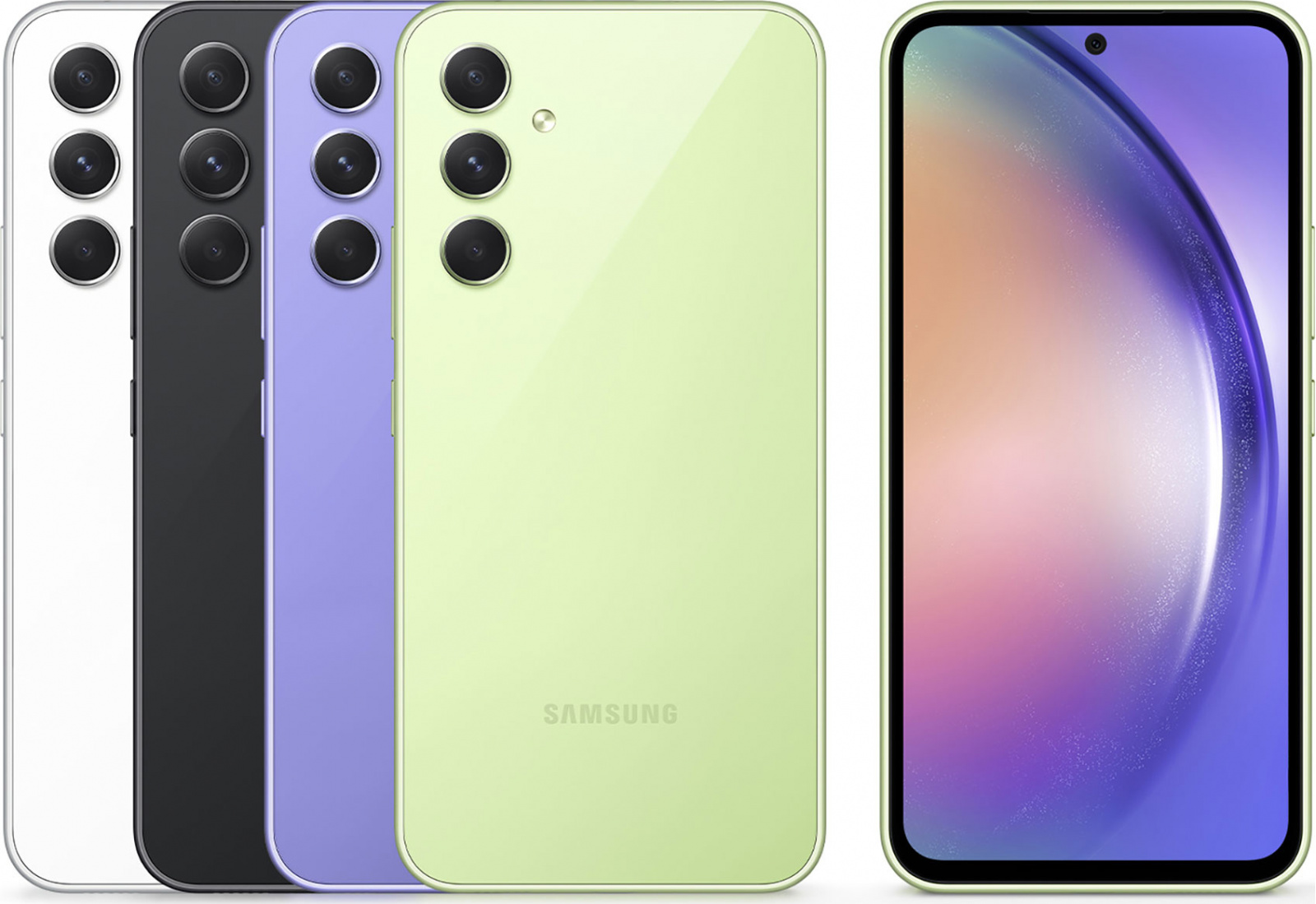 foto Mobilní telefon Samsung Galaxy A54 6/128 GB Awesome Graphite