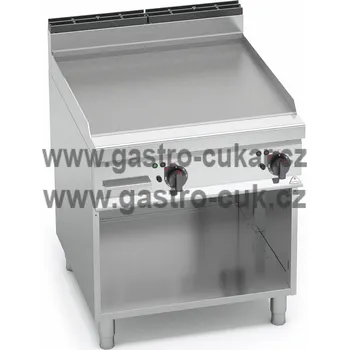 Kuchyňský gril Grilovací hladká plotna Bertos E9FL8M-2 (hladká)