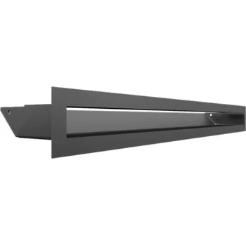 Krbová kamna KRATKI mřížka LUFT 45S 9X60 cm grafit