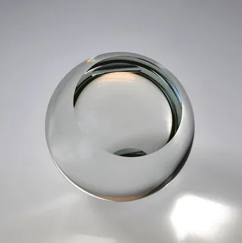 Křišťálová koule 60 mm, 2 plošky (Skleněná koule o průměru 60 mm - těžítko)