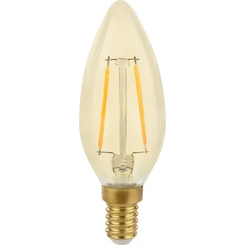 Spectrum LED Gold Retro Shine E14 2W 230V 260lm 2400K