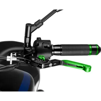 Páčka spojky bez adaptéru PUIG 3.0 24VNV rozšiřitelná skládací zelená/zelená