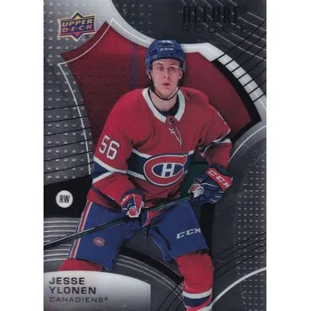 Karetní hra insert RC karta JESSE YLONEN 21-22 Allure Rookie číslo 115