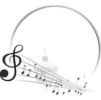 Jedlá dekorace na dort Caketools Jedlý papír "Hudba 20" A4