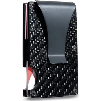 Peněženka Kovové pouzdro na karty EL 25565 Černá