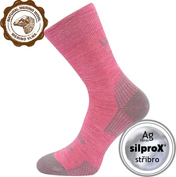 Dámské ponožky VoXX Optimus ponožky růžové Velikost: 39-42 (26-28)
