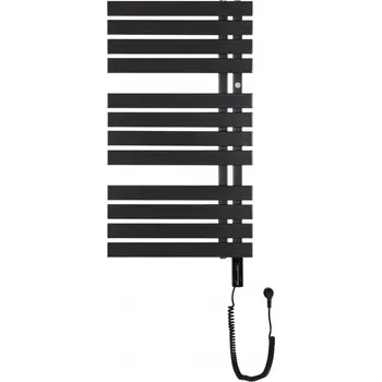 Sušák na prádlo Instalprojekt Koupelnový elektrický radiátor - sušák POP STAR ELECTRO 50 x 98 cm, 300 W, černý - Hopa