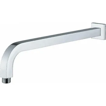 Tyč na sprchový závěs Eco produkty Rameno 38 cm pro hlavové sprchy - hranaté