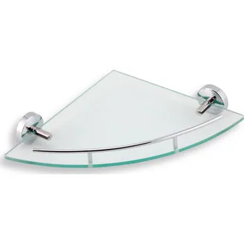 Koupelnový nábytek NOVASERVIS Metalia 11 NOVASERVIS 0158,0 Rohová polička se zábradlímchrom (0158,0)