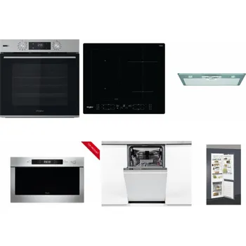 Set domácích spotřebičů WHIRLPOOL OMSK58HU1SX + WHIRLPOOL WL B8160 NE + WHIRLPOOL AKR 650/1 IX + WHIRLPOOL AMW 423/IX + WHIRLPOOL WSIO 3O34 PFE X + WHIRLPOOL ART 66112