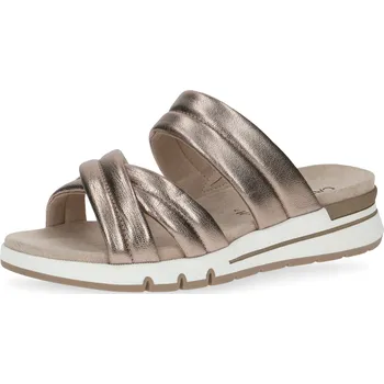 Dámské lodičky Caprice dámské pantofle 9-27251-20 Barva: metalická, Velikost: 39, Šíře podešve: H