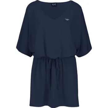 Dámské šaty EA7 Šaty | Barva:tmavě modrá | Velikost:XXS