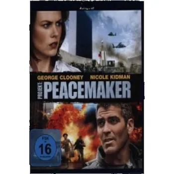 Blu-ray film Projekt: Peacemaker, 1 Blu-ray: USA – David Rosenbloom,Leslie Cockburn,Andrew Cockburn,Michael Schiffer,Hans Zimmer,Branko Lustig,Walter F. Parkes,Dietrich Lohmann,George Clooney,Nicole Kidman,Marcel Iures,Aleksandr Baluyev,Re (DE)