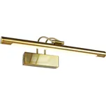 ACA Lighting nástěnné svítidlo LED 8W 3000K 520lm mosaz nerez ocel IP44 40X12X19CM ARIA PN17LEDW40BR