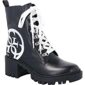 Dámské holínky Guess Kůžoné kotníkové boty MARVEN 2 | Barva:černý | Velikost:35