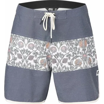Pánské plavky Picture Andy Heritage Printed 17 Boardshort Dark Blue 34 Pánské plavky