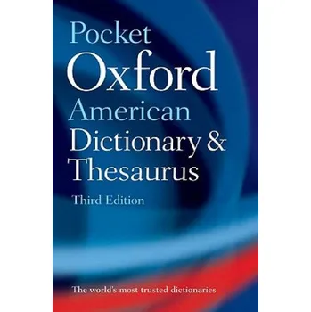 Cizojazyčná kniha Pocket Oxford American Dictionary and Thesaurus – Oxford University Press (EN)