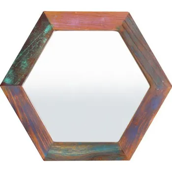 Předsíňová stěna Malé zrcadlo Jupiter staré dřevo