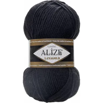 Příze Alize Lanagold classic 60 černá