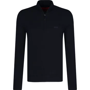 Pánský svetr HUGO Svetr San Quintus | Barva:tmavě modrá | Velikost:XXL