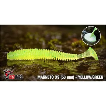 Umělá nástraha Ripper Redbass Magneto XS 53 mm Fluo/Green