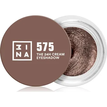 Přípravek na oči 3INA The 24H Cream Eyeshadow krémové oční stíny odstín 575 Brown 3 ml