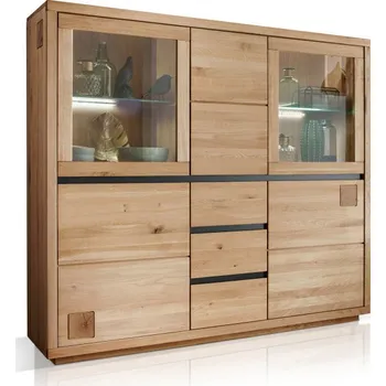 Příborník do zásuvky Velký masivní příborník z divokého dubu Calderon