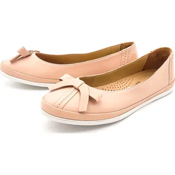 Dámské baleríny Dámská kožená balerína 158 338 béžová WILD Barva: béžová, Velikost: 38