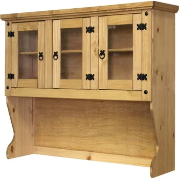 Komoda Sob nábytek Nástavec k příborníku 2 CORONA masiv borovice Vosk