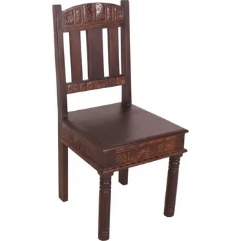 Jídelní židle Set 2 židlí z recyklovaného dřeva Mamba