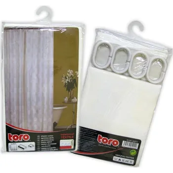 Sprchový závěs Toro 3D kostky sprchový závěs 180 x 180 cm krémový