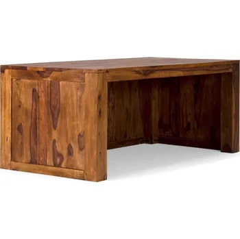 Psací stůl Dřevěný psací stůl z palisandru Square