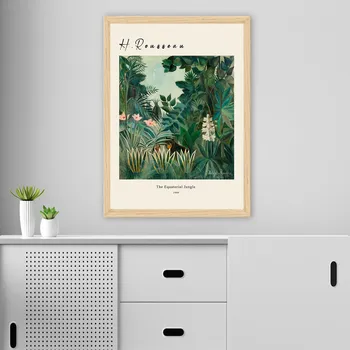 Bytová dekorace ASIR Nástěnný obraz RUSSEAU