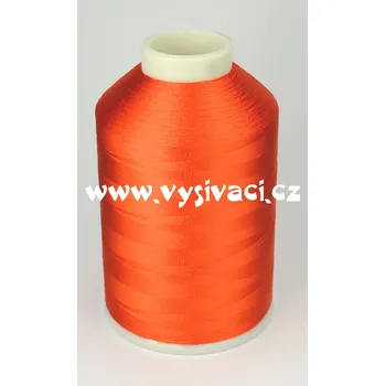 Nit vyšívací nitě oranžová ROYAL C716 návin 5000m viskóza návin: 1 kón návin 5000m