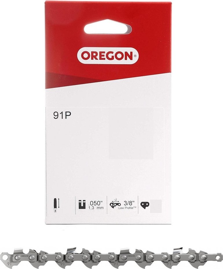 OREGON Pilový řetěz 3/8” 1,3mm - 53 článků (univerzální tvar zubu) 91P053E