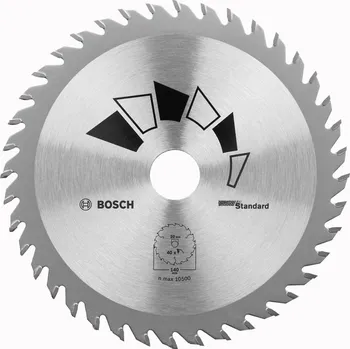 Pilový kotouč Bosch Accessories Standard 2609256814 tvrdokovový pilový kotouč 180 x 30 mm Počet zubů (na palec): 24 1 ks