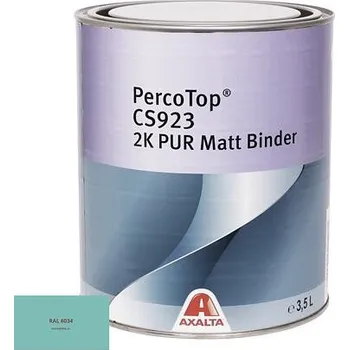 barva na kov Matná polyuretanová 2K barva Axalta PercoTop MATT RAL 6034