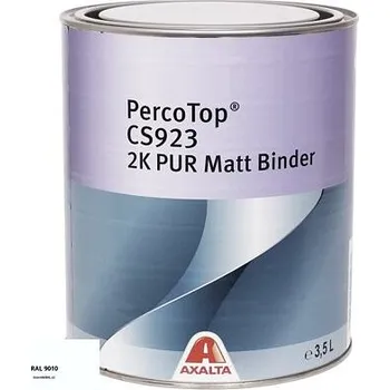 barva na kov Matná polyuretanová 2K barva Axalta PercoTop MATT RAL 9010