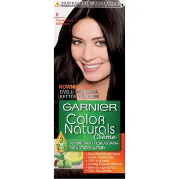 Barva na vlasy Garnier Dlouhotrvající vyživující barva na vlasy (Color Naturals Creme) (Odstín 3 Tmavě hnědá)