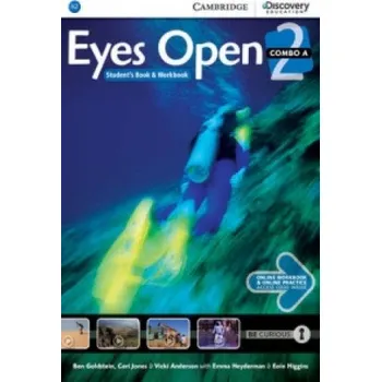 Učebnice Eyes Open Level 2 Combo A with Online Workbook and Online Practice – Ben Goldstein,Ceri Jones,Vicki Anderson (EN)