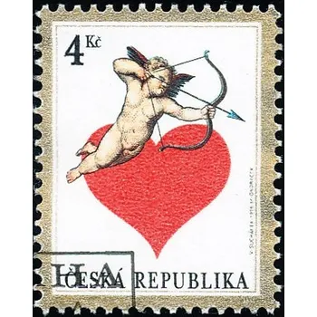 Poštovní známka Láska - razítkovaná - č. 169