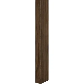 Obklad Lamele 3D Lamela na dělící stěny - OŘECH, (jednotlivé lamely), FINISH FOLIE, 30 x 70 x 2750 mm