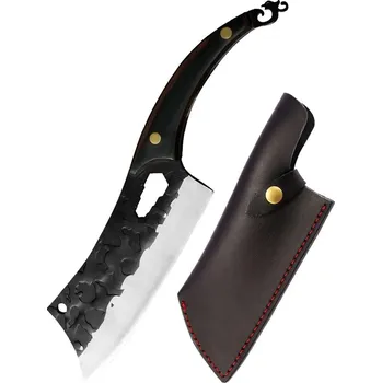 Kuchyňský sekáček HI 25837 Hnědá/Černá/S pouzdrem