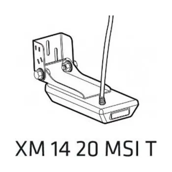 Echolot Humminbird sonda XM 14 20 MSI T (SOLIX)|710265-1