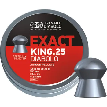 JSB Exact King .25 6,35 mm, 350 ks